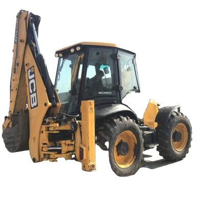 China Construction works JCB 4CX Used Digging Wheel Loader , JCB 3CX Used Tractor Backhoe Loader for sale