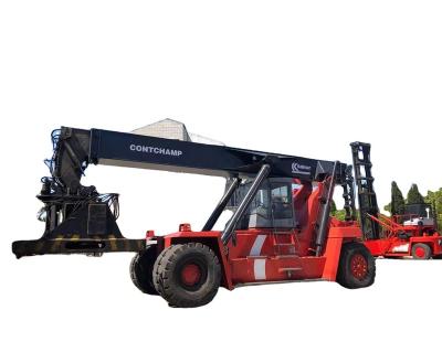China Construction works Kalmar / DRD DRF 450 kalmar container 45ton reach stacker empty heavy second hand forklift for sale
