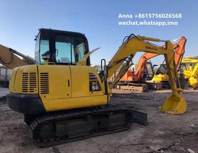 China Construction works mini used komastu excavator pc56 /pc55 pc60 mini digger for sale for sale