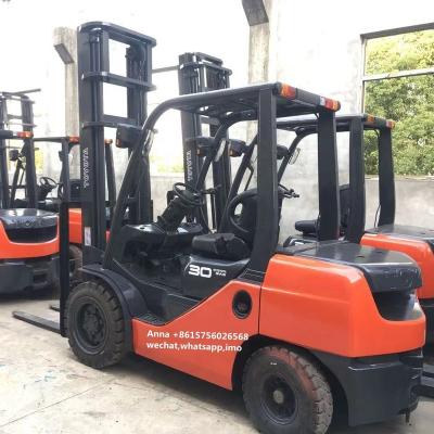 China Construction works toyota forklift 3 ton fd30 used forklift for sale