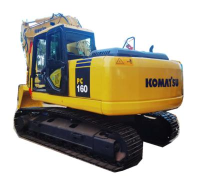 China Construction works Japan Surplus Used Backhoe Excavator K0MATSU PC160LC-7 PC160 Crawler Excavator On Cheap Price for sale