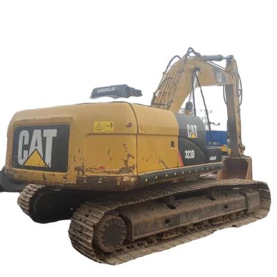 China Construction works used cheap caterpiler 320D crawler excavator for sale