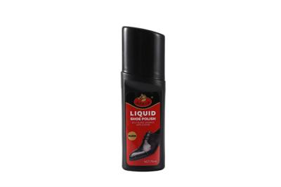 Κίνα 75ml Μαύρο χρώμα υγρό λάστιχο παπουτσιών με σφουγγάρι εφαρμοστή Φροντίδα λάμψης παπουτσιών για μαχητικές μπότες China Factory OEM προς πώληση