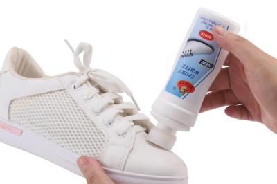 China Sneaker Whitener Cover White Shoe Color With Sponge Applicator Whitening Liquid Dye Custom OEM for sale