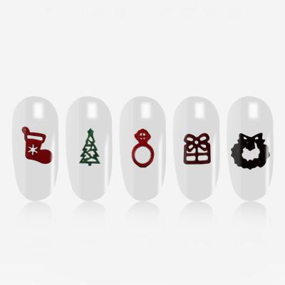 China Christmas Series Nail Art Gradually Discolored Snowflake Sequins ASN-MND-7 from China factory for sale