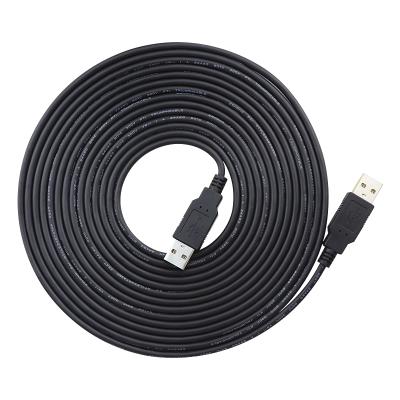 China Date Transmission USB Male-to-Male Computer Accessories Extension Cable Male High Speed Double Headed USB Data Cable for sale