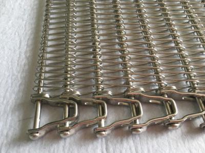 Cina Nastro trasportatore a spirale di raffreddamento Ss304 del forno 2mm del pane in vendita