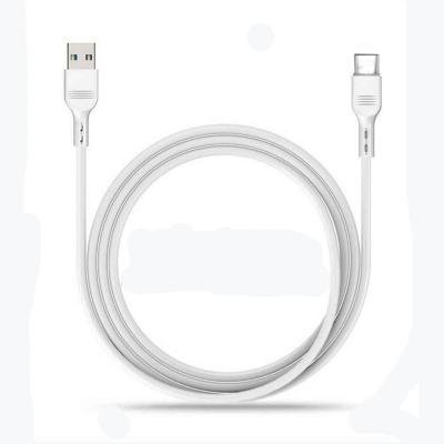 China PVC Type-C MP3/MP4 Player USB C Charging Cable USB C Cable For Samsung Huawei USB C Charger Cable 1.2m 1.8m for sale