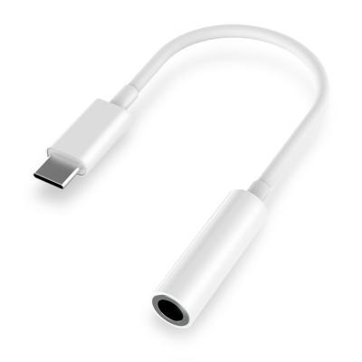 China Factory Wholesale Fast Speed Charging High Quality Type-C to Aux Adapters Audio Jack Type. 3.5mm type c to C adapter for earphone for sale