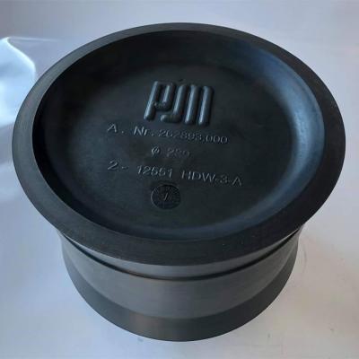 China Puzmeister concrete pump Rruck spare parts piston 262893000 pm DN230 piston, putzmeister rubber piston for sale