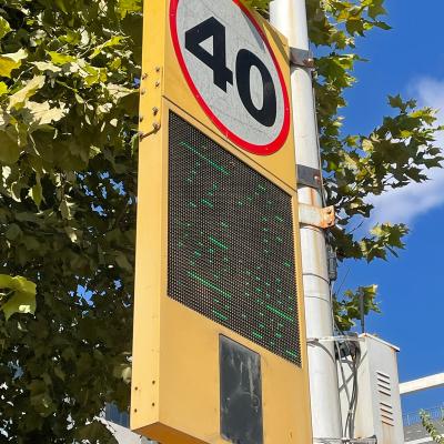 China WHST Road Safety Induction Led Speed Limit Radar Sign STJ1-9 for sale