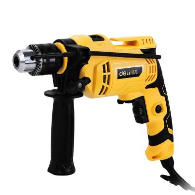 China High Power Hardware Electric Drill Impact Drill Household Hand Drill Set Multifunctional Concrete Adjustable Speed Screwdriver Tool Box for sale