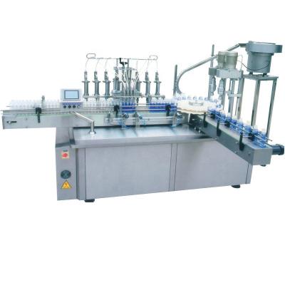 China High Speed Automatic 8heads Food Vial Filling Capping Line for sale