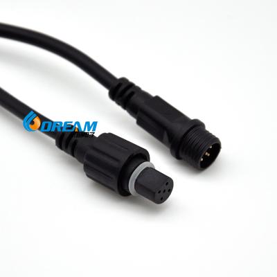 Китай 2Pin 3Pin 4Pin LED соединительный кабель водонепроницаемый IP67 Мужчина Женщина Джек Водонепроницаемые расширительные кабели продается