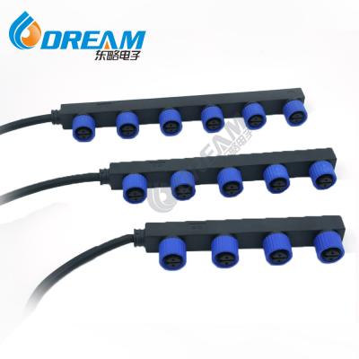 China DTEAM-START Power Led Driver Waterproof Connector Cable for sale