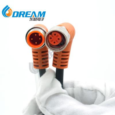 Chine DREAM START DREAM START M12 CONNECTOR épingle de câble 90° féminin à vendre