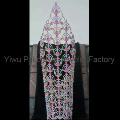 China 30 inch tall large pageant crowns and tiaras custom 50 inch rhinestone crowns wholesale crown supplier for sale