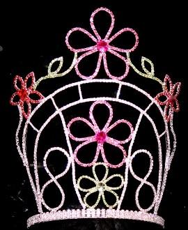 China Easter spring crowns and tiaras pageant rhinestone crowns tiaras wholesale crowns supplier manufactuer pai crown jewelry for sale