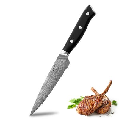 China ABS Disposable Mango, 5.5 Cuchillo de acero damasco scam pulgadas for sale