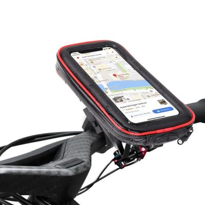 China 360 Rotation Bike Handlebar Mount Holder Bicycle Smartphone Holder Waterproof Hard for sale