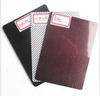Chine Le carbone simple tissant fibre de usinage de carbone des parties 100% de la commande numérique par ordinateur 3K la vraie a stratifié la feuille à vendre