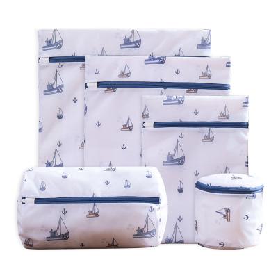 China Polyester Laundry Bag Pad Bag Laundry Hamper Mesh Storage Bag for sale