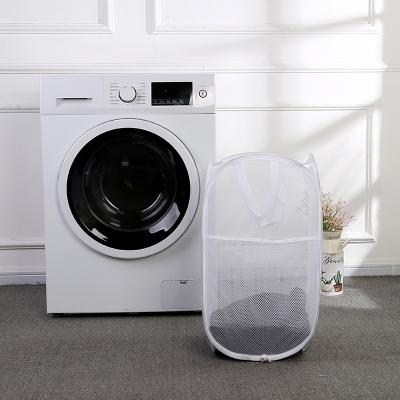 China Behind Doors/On Walls Automatic Mesh Folding Laundry Hamper for sale