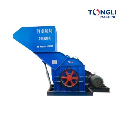 China SCRAPER RECYCLING reasonable price iron drum crusher machine waste copper wire steel crusher for crushing scrap copper for sale