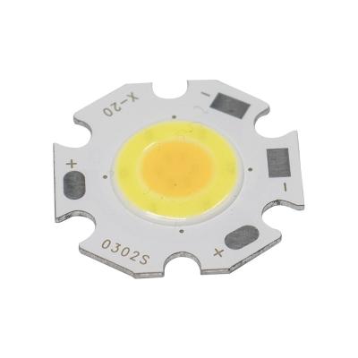 China INGAN 3w 5w 7w 9w led downlight 9v 12v 23v 27v high power COB white gold bicolor bicolor led chip for sale