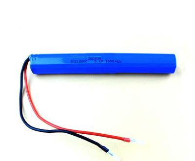 Китай батареи 6.4V фосфорнокислого железа лития батареи лития аварийного освещения 1500mAh продается