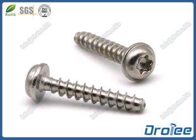 Chine 304/18-8 vis de Fil-formation de pinte de tête ronde Torx inoxydable de joint pour le plastique à vendre