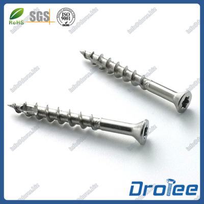 Chine Plate-forme Torx principale fraisée 17 à vis de l'acier inoxydable 304 à vendre