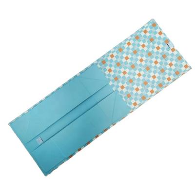 China Recycled Custom Flat Folding Magnetic Gift Box EVA Buckle Cardboard Gift Box Cosmetic Packaging Tape Clamshell Materials for sale