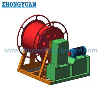 Cina Tipo CB*3048 un'attrezzatura d'acciaio guidata elettrica della piattaforma della nave della bobina del cavo metallico del singolo tamburo in vendita