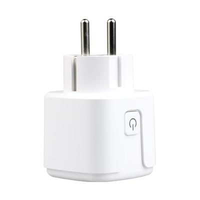 China Alexa Korea Germany UE Tuya switch voice control wifi remote socket smart home automation wifi socket with switch for sale