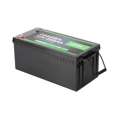 China Long Cycle Life Off-Grid Solar Home Cycle System 12V 100AH LiFePO4 4000+ Rechargeable Lithium Iron Phosphate Battery With BMS for sale