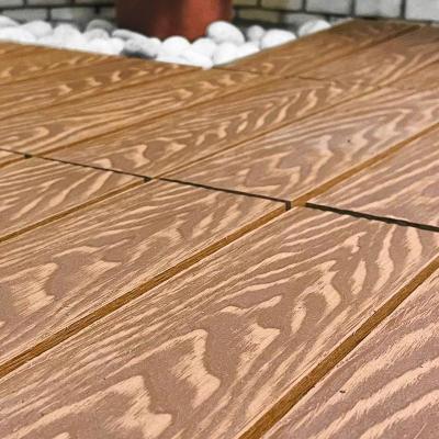 China Waterproof Snap Together Wood Tiles Decking Low Maintenance for sale