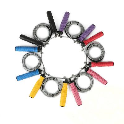 China Adjustable Jumping Rope Clip Fast Speed Jump Rope Adult High Speed Black for sale