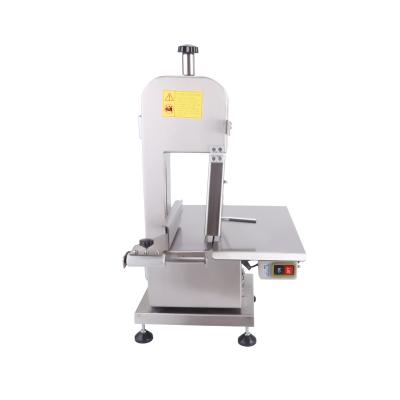 China Food Processing Industry Commercial Kitchen Automatic Table Top Electric Frozen Cows Meat Butcher Used Meat Bone Cutter Cutter and Bone Band Saw Machine for sale