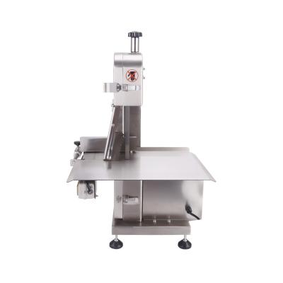 China Food Processing Industry Industrial Commercial Portable Small Electric Fish Scarves Steak Frozen Table Strip Saw Bone Meat Cut Cutter Machine for sale