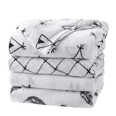 China New Sustainable Hot Selling Soft Muslin Baby Blanket Baby Blankets for sale