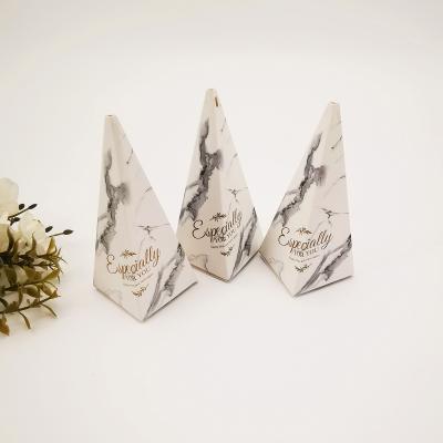 China Food Pointed Candy Cone Shaped Boxes Wedding Favors Gift Packing Boxes Engagement Birthdays for sale