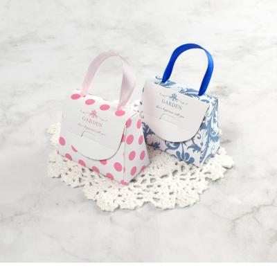 China New Food Handbag Shaped Fashionable Gift Box Candy Box Lipstick Chocolate Packaging Gift Box for sale