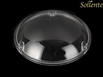 China tampas altas conduzidas plásticas redondas da luz da baía de 136mm com gaxeta do silicone à venda