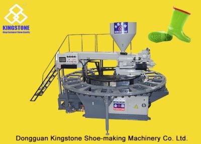 China PVC Short Boot Shoe Factory Production Line , Rotary Injection Molding Machine for sale
