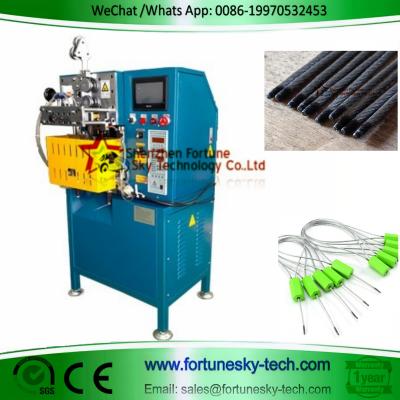 China Automatic Rope Wire Cable Seal Cutting Annealing Machine Cut to Length 10cm-30m Dia 1MM to 5MM Wire Head Not Scattered for sale