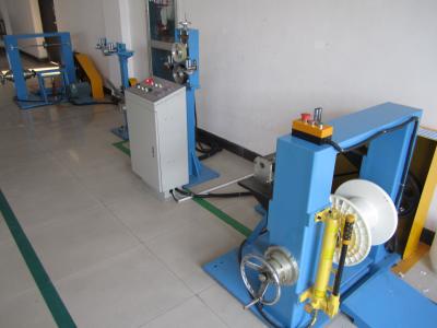 Chine Diamètre de support de tension de la machine 120 d'extrusion de câble de bleu de ciel bobine de 500mm - de 630mm à vendre