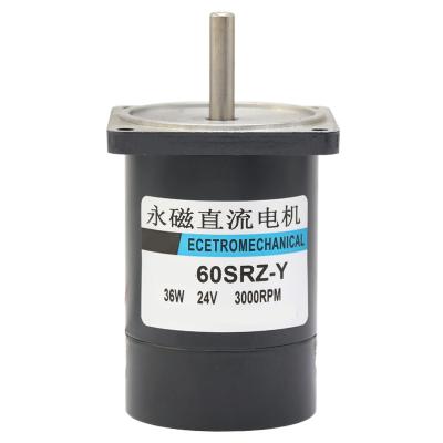 China BringSmart 12v DC Motor 24v 36w Electric Motor 24V Totally Enclosed High Speed Micro Speed Control For Toy Car Cutter Cotton Candy for sale