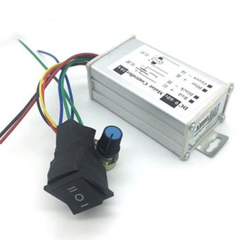 China Bringsmart CCM6D DC 9V-60V Motor Controller 10A Stepless Metal Controller PWM Driver Board Support CCM6D Motor Speed Reverse for sale