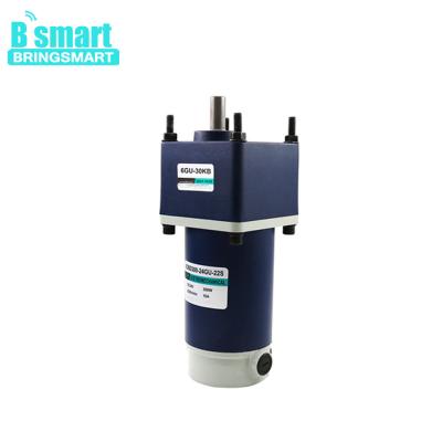 China 6D300GU-C Totally Enclosed Electric DC CW/CCW Motor 300W Speed Control Speed Motor 12V 24v High Torque for sale
